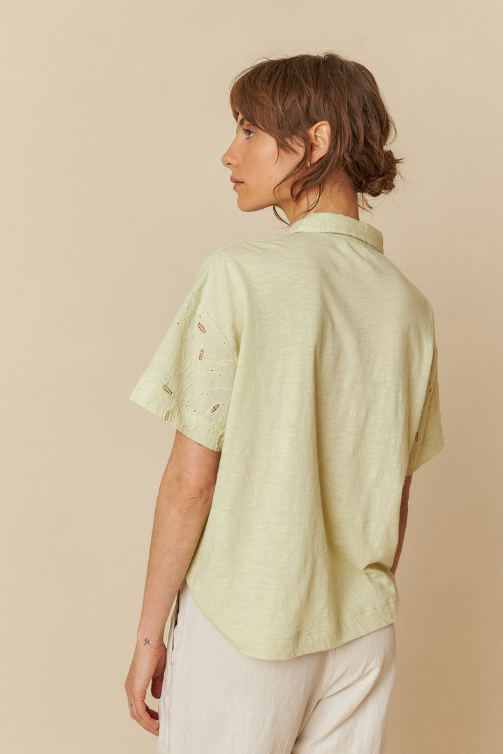 Combined Embroidery Shirt