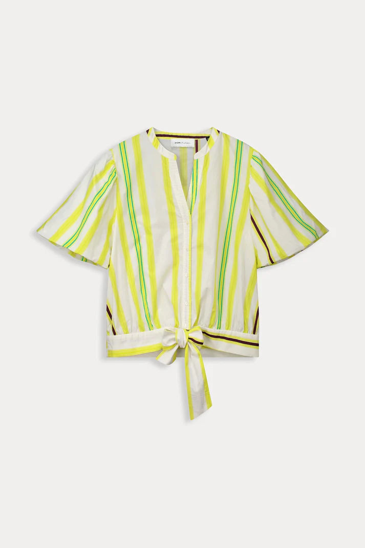 Striped Lemon Blouse