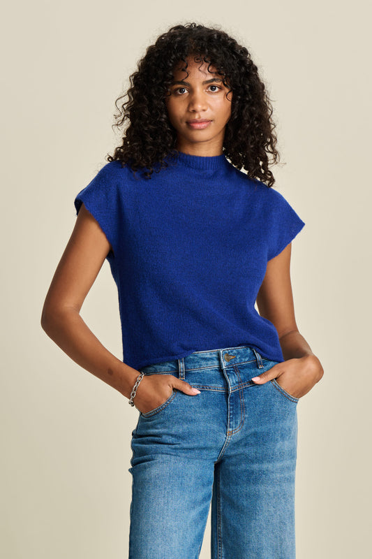 Bright Blue Top