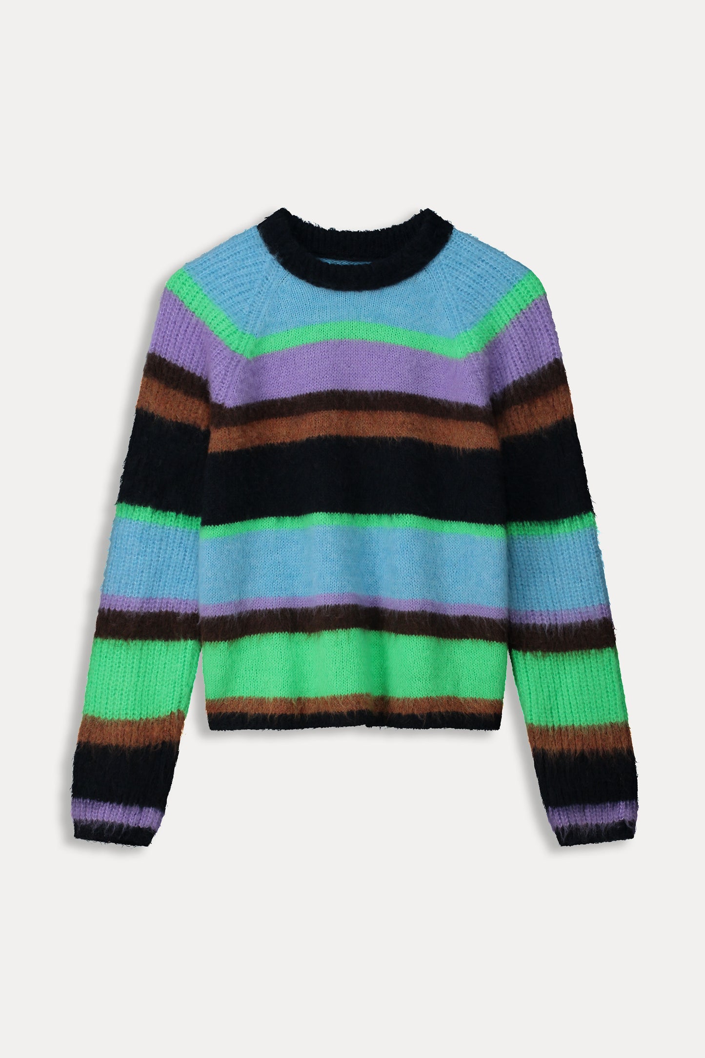 Brushed Stripes Pullover