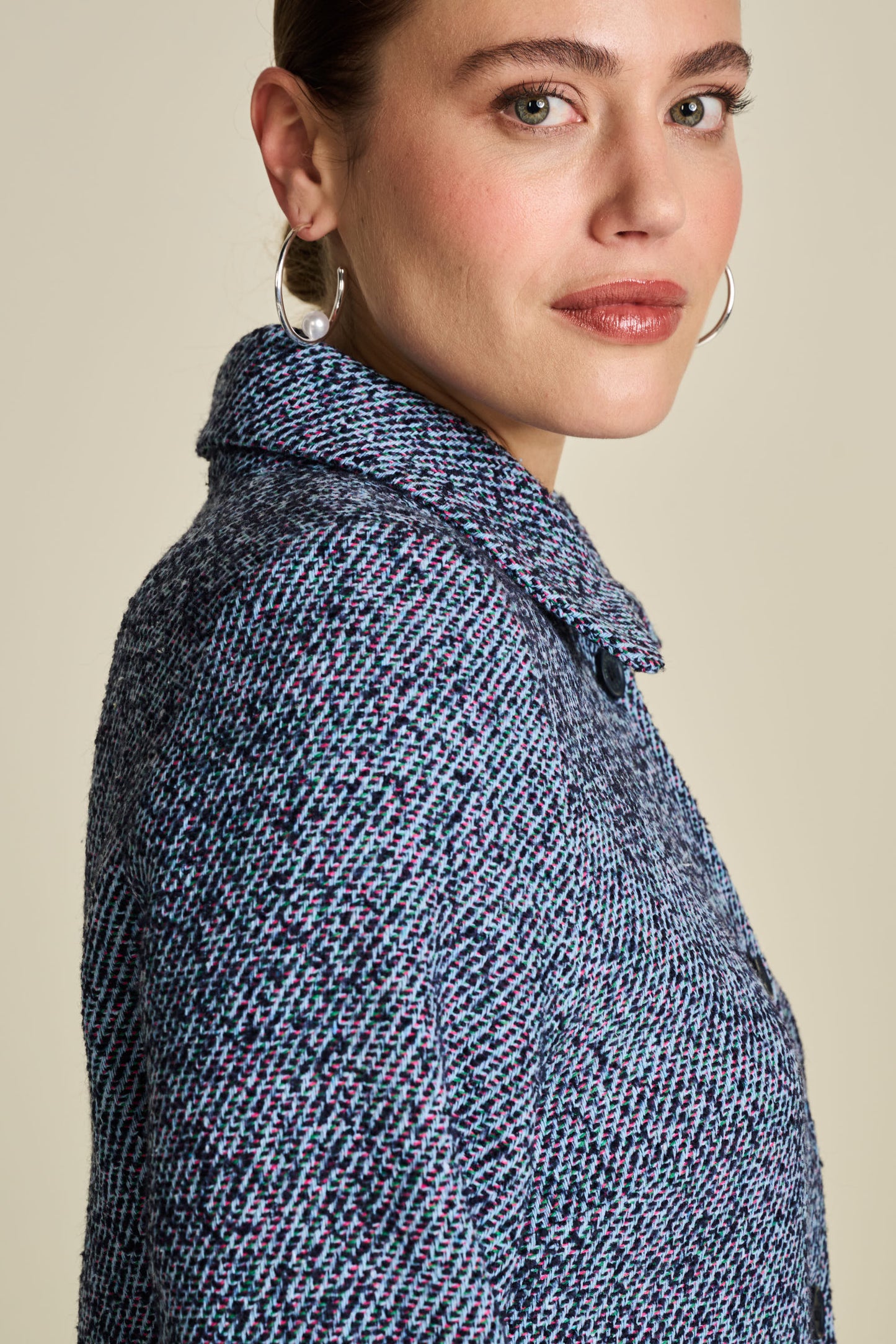 Blue Tweed Jacket