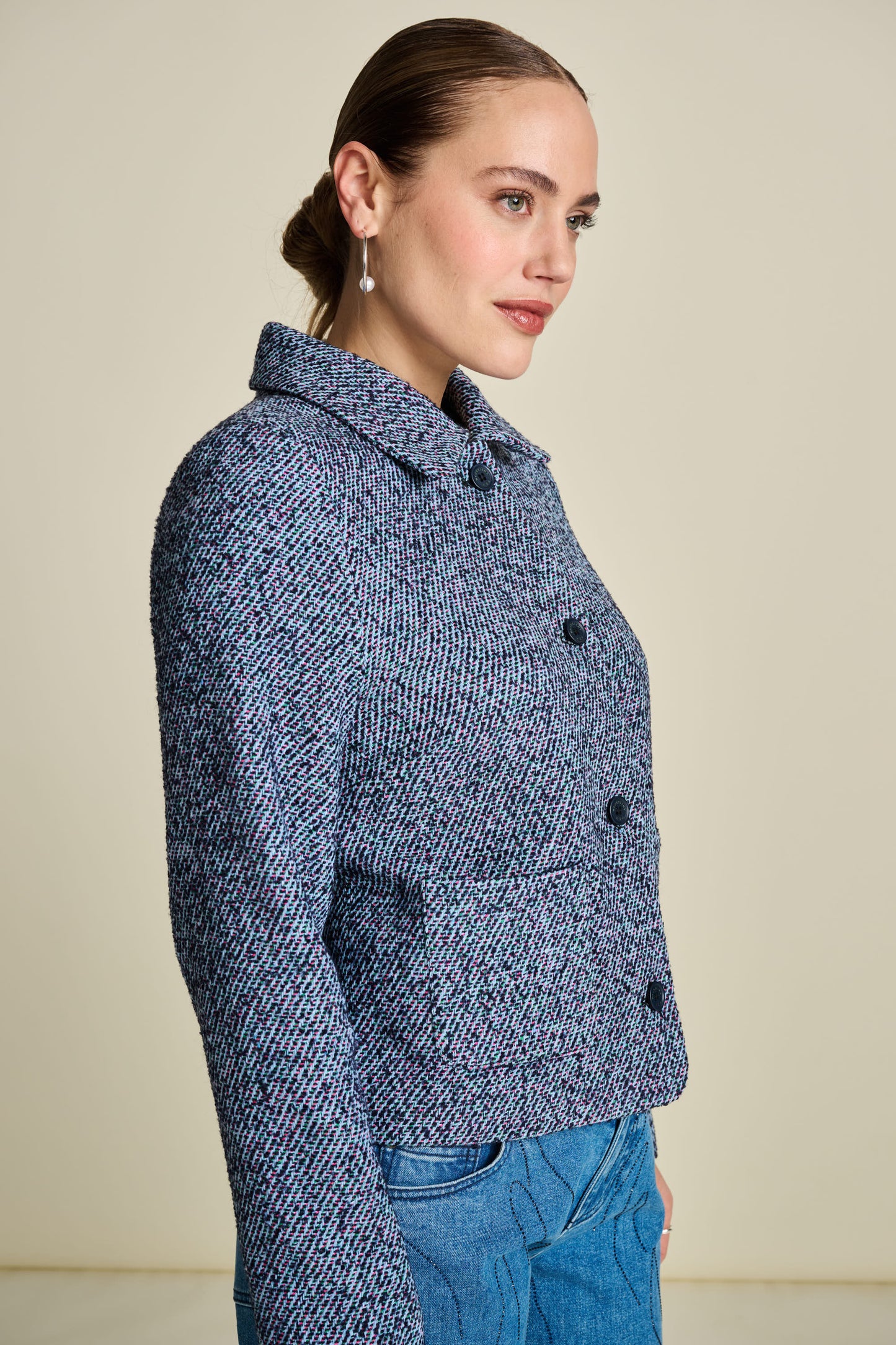 Blue Tweed Jacket