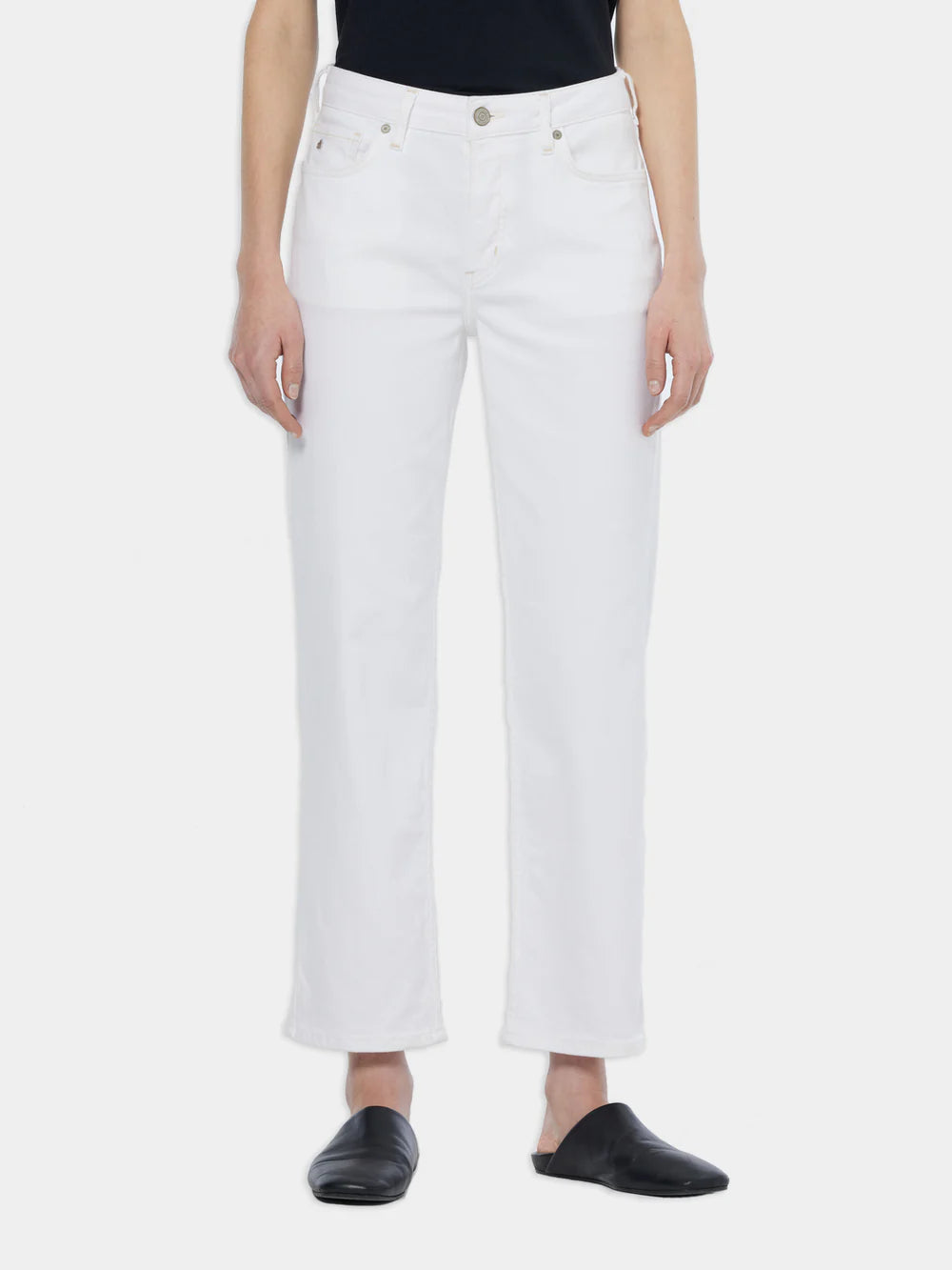 Core The Sky Straight Jeans - Cool White