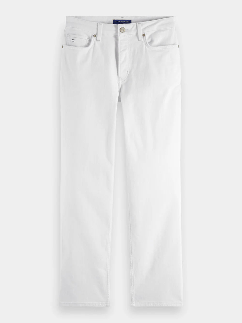 Core The Sky Straight Jeans - Cool White