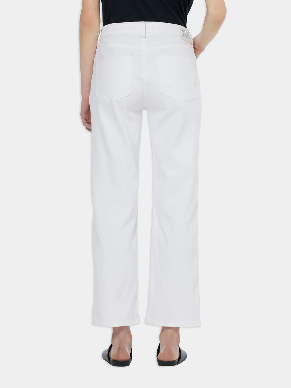 Core The Sky Straight Jeans - Cool White