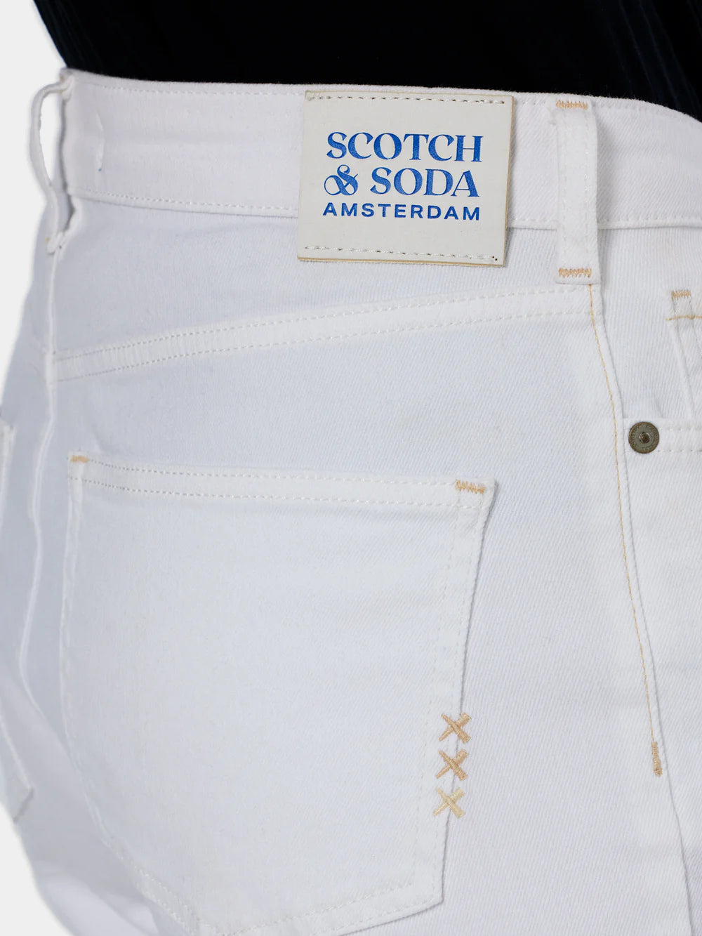 Core The Sky Straight Jeans - Cool White