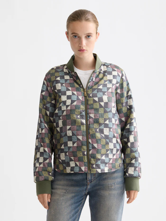 Reversible Quilted Bomber