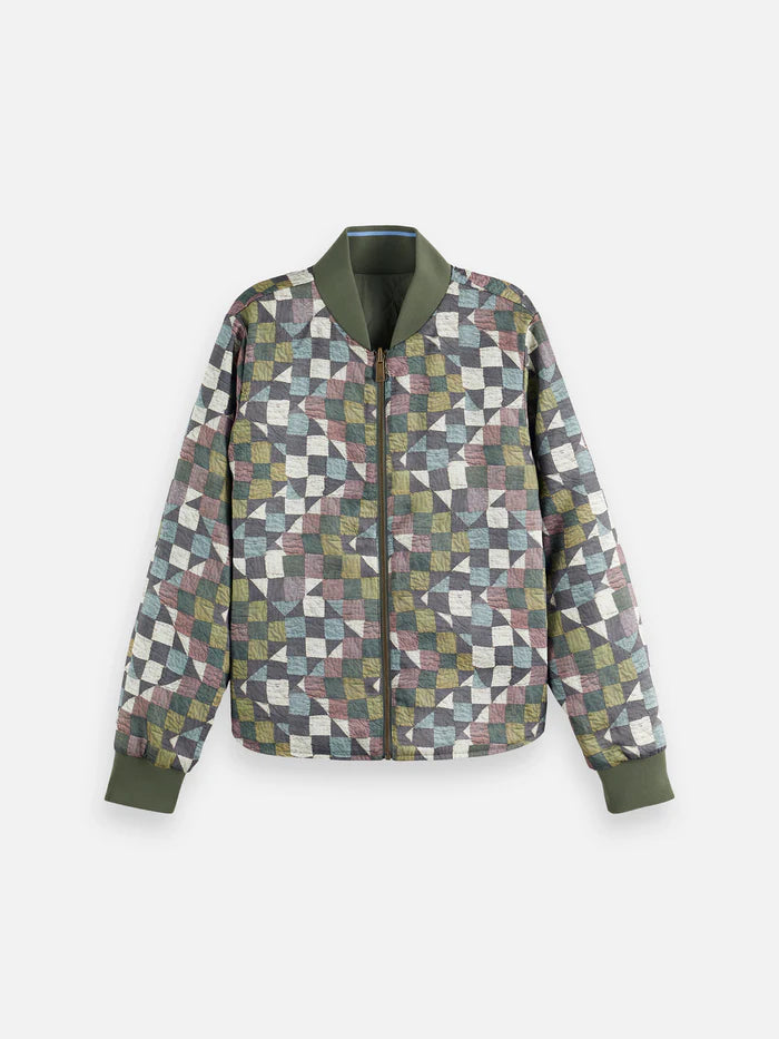 Reversible Quilted Bomber