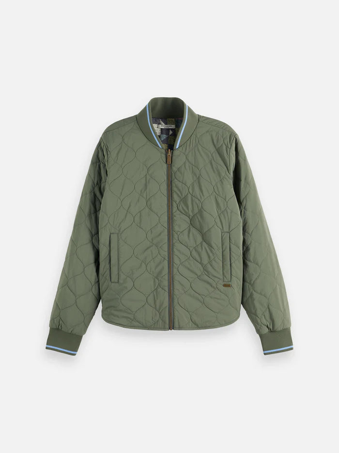 Reversible Quilted Bomber