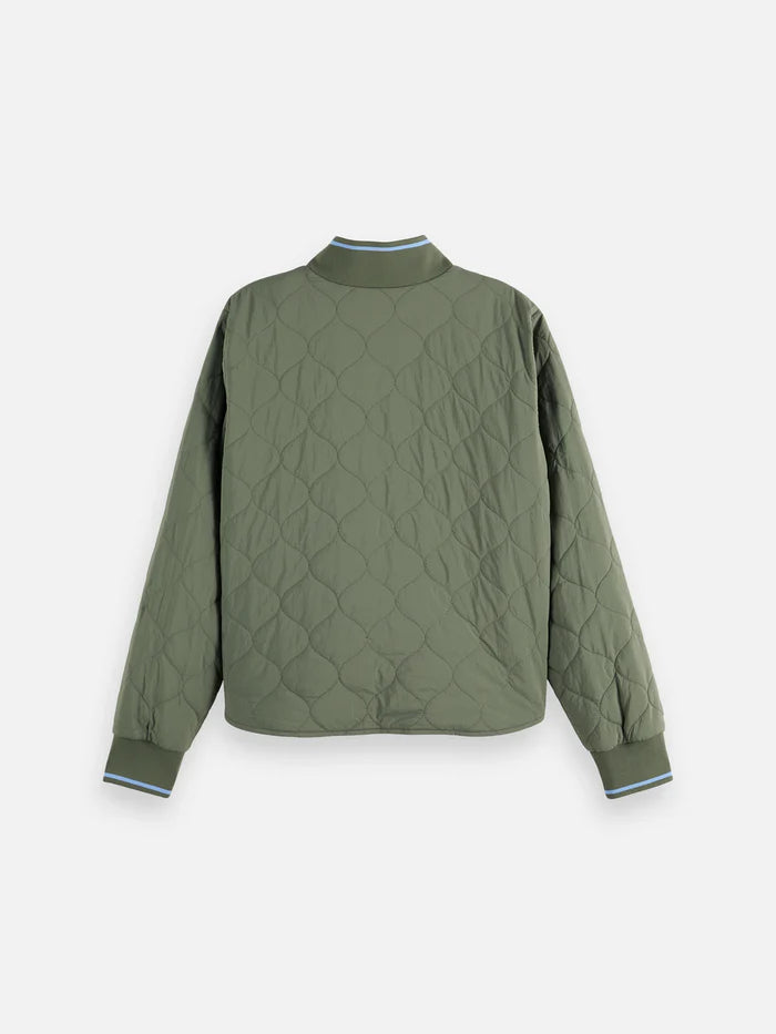 Reversible Quilted Bomber