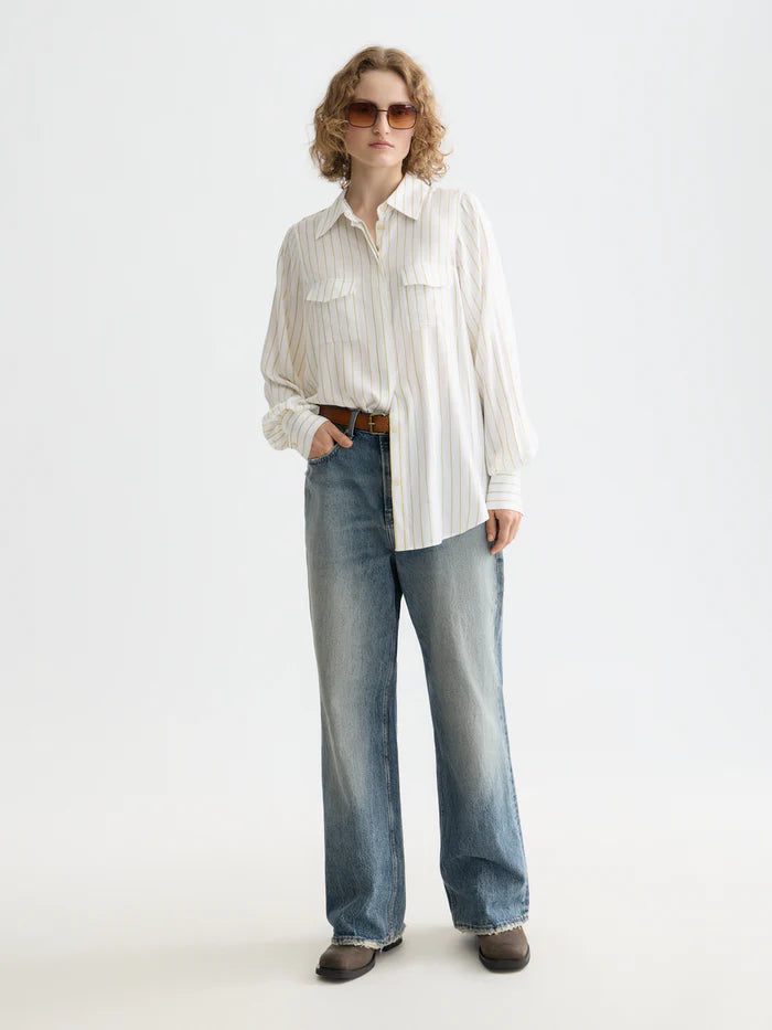 Striped Shirt with Pockets