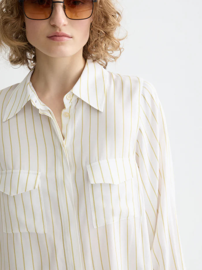Striped Shirt with Pockets