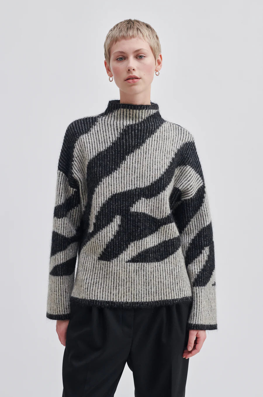 Tallaha Knit T-Neck Sweater