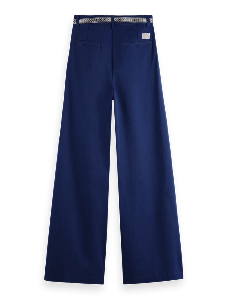 Pleated High-Rise Workwear Pant