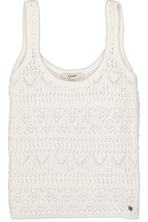 Ladies Singlet - Off White