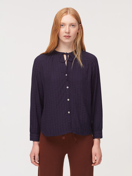 Viscose Jacquard Blouse