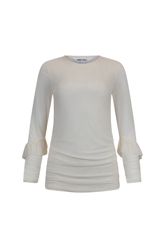 Aston Ruffle Top