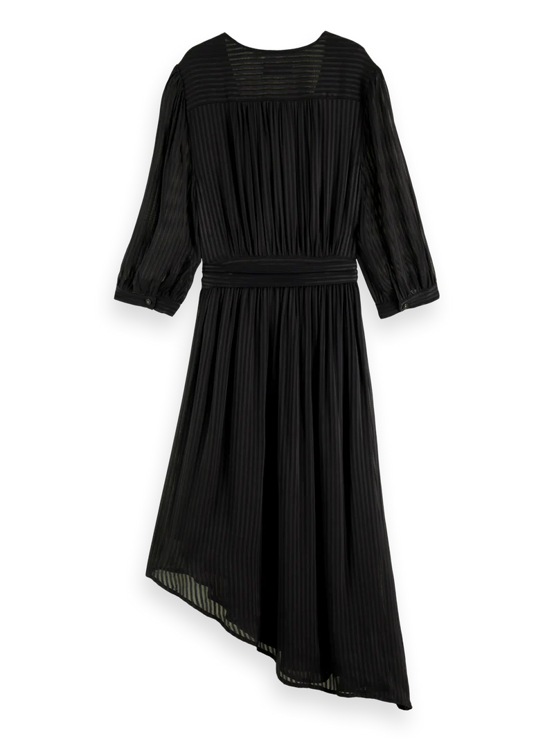 Asymmetric Wrap Dress