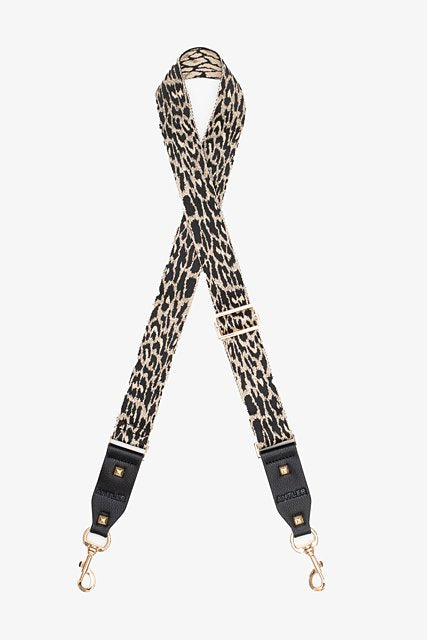 Bag Strap | Cheetah Gold and Black