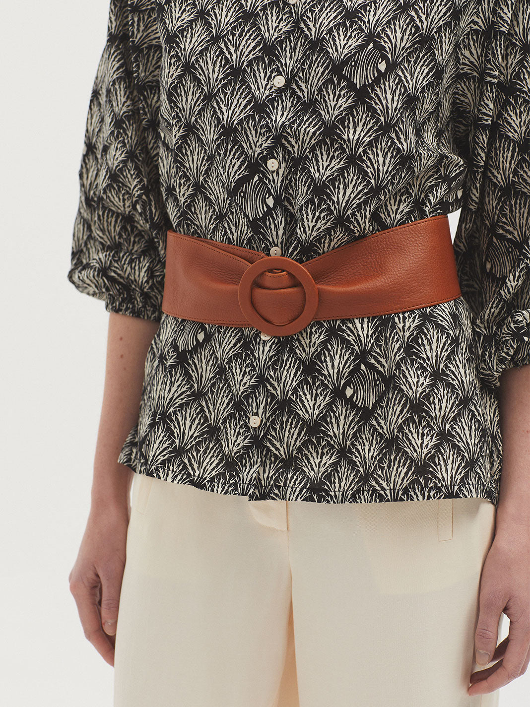 Chunky Leather Belt