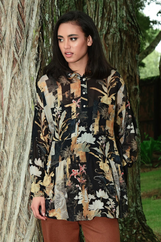 Button Up Buttercup Blouse