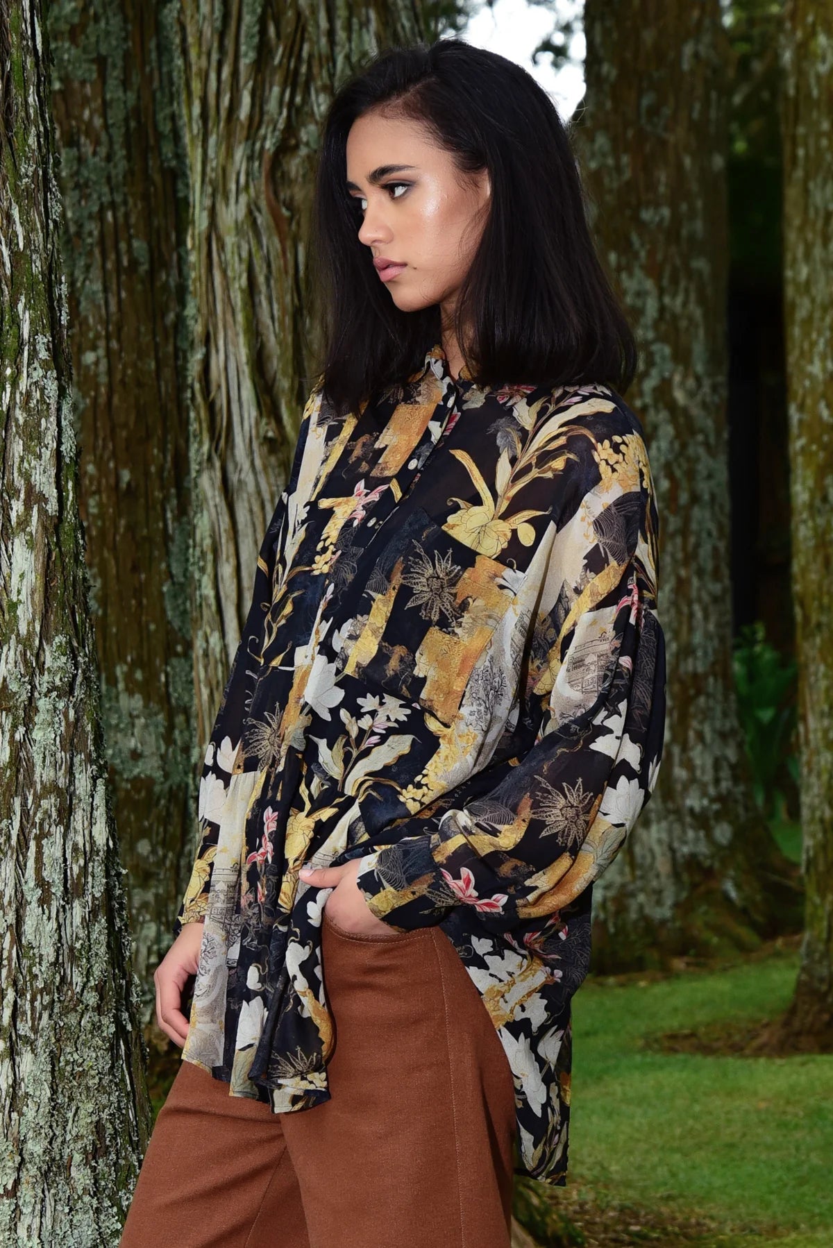 Button Up Buttercup Blouse