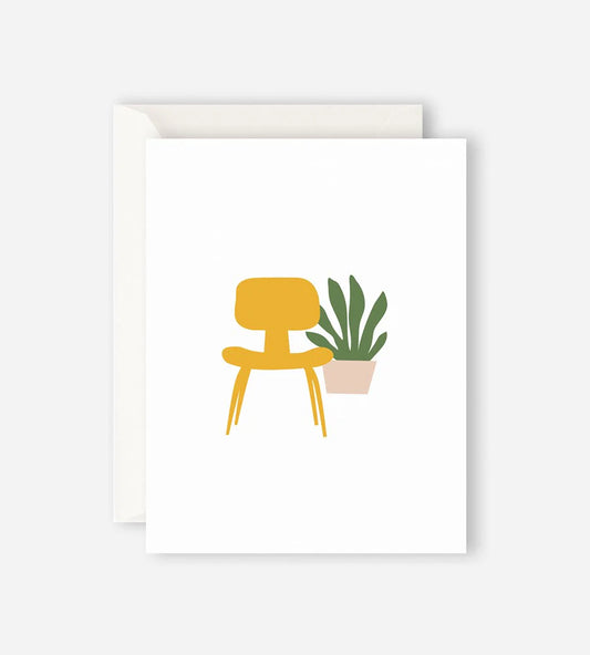 Father Rabbit Stationery | Yellow Chair Card