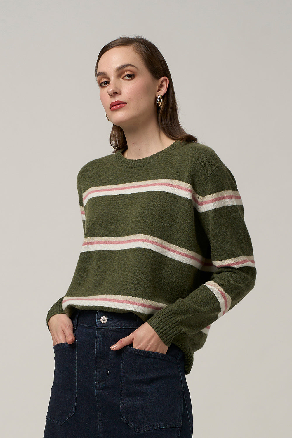 Compass Stripe Sweater