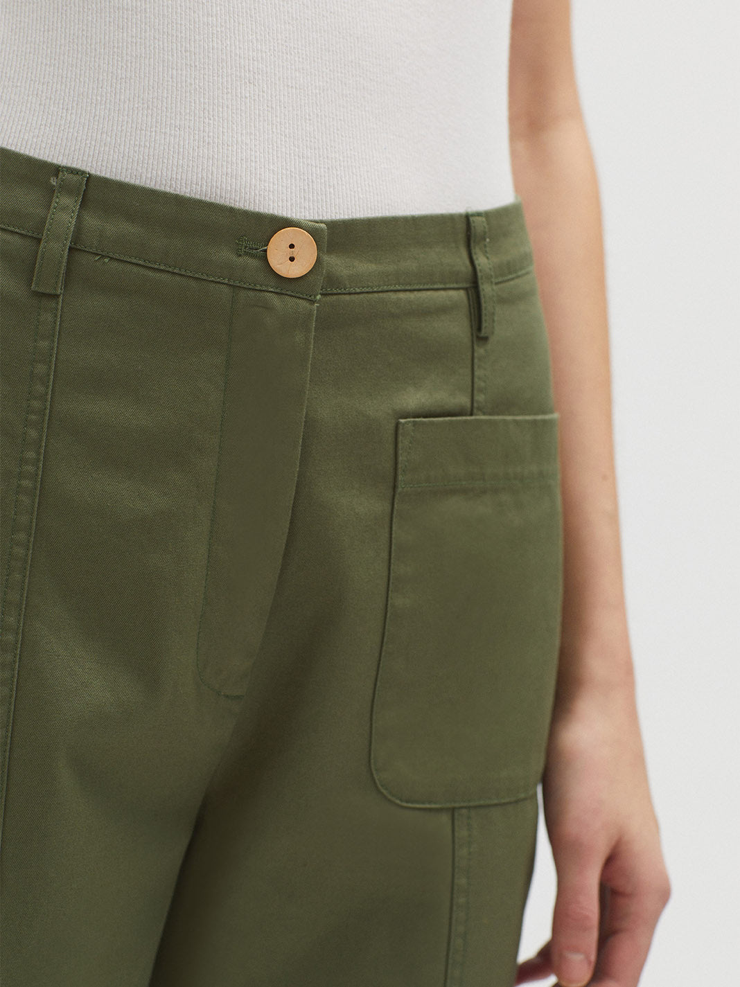 Cotton Pocket Pants