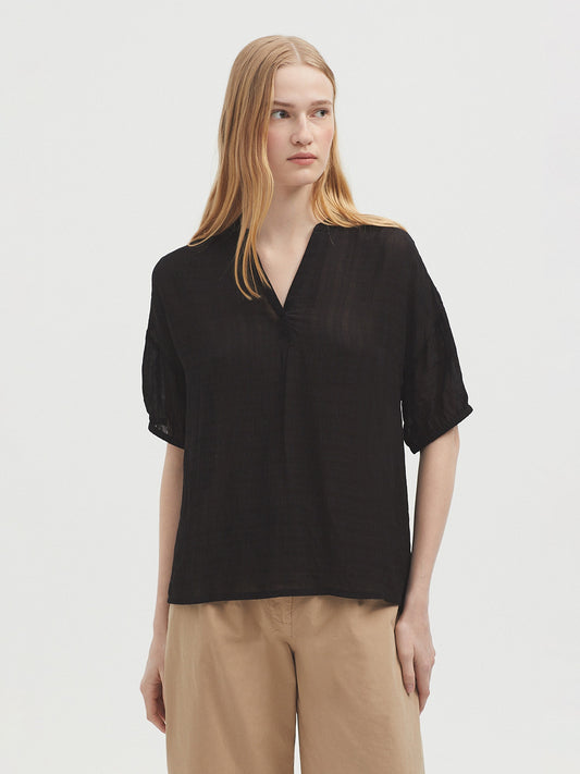 Viscose Dobby Top