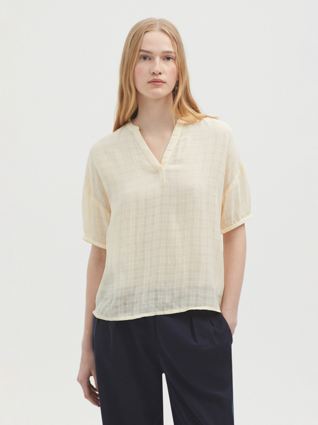 Viscose Dobby Top