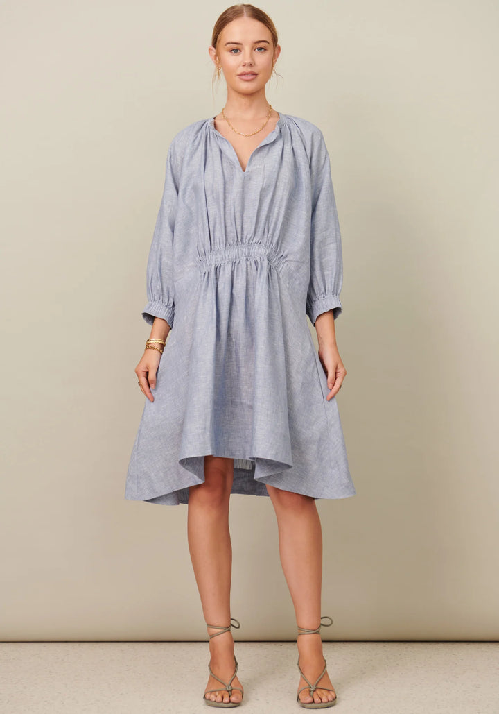 Elisa Denim Dress