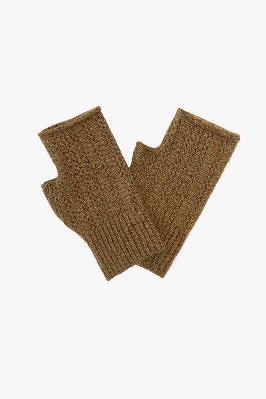 Florence Fingerless Gloves | Olive