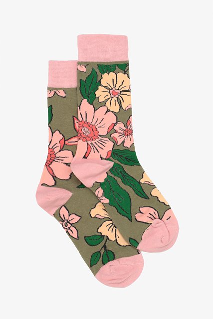 Flower Market Sock | Pink