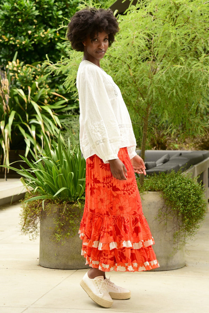 Frill Death Do Us Part Skirt