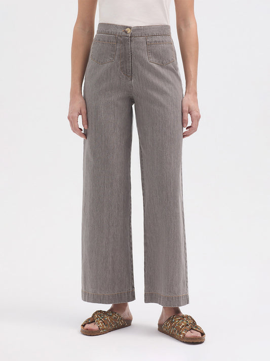 Grey Denim Jeans