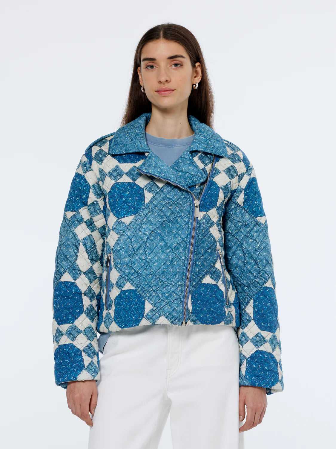 Heirloom Printed Biker Jacket