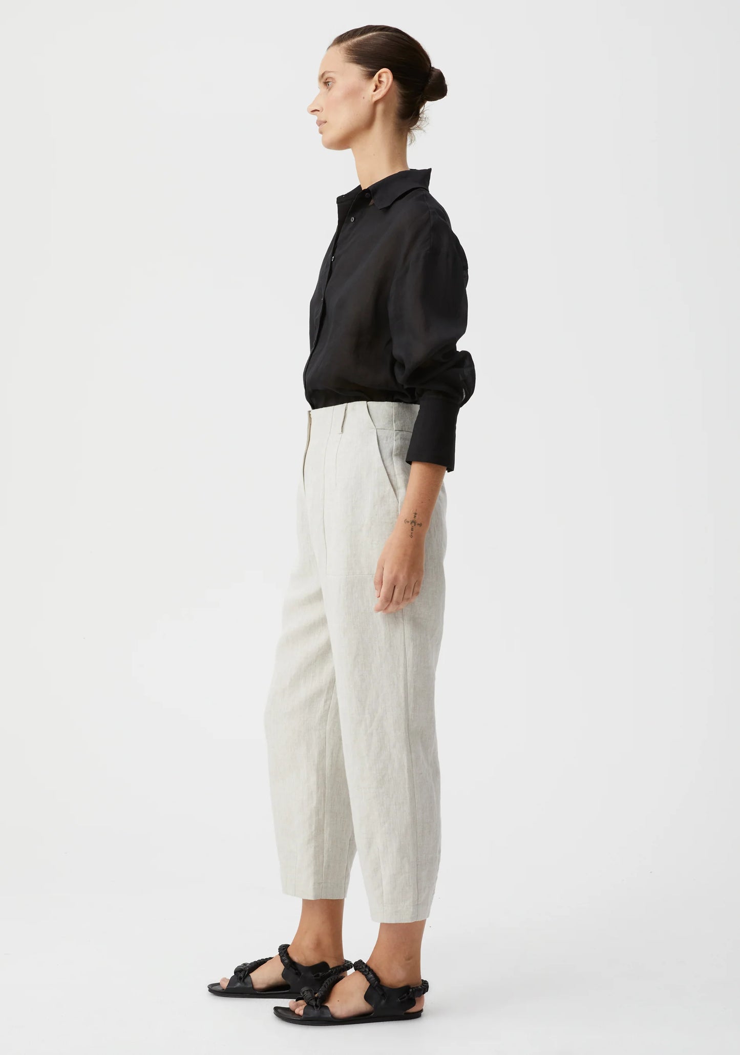 Henley Linen Pant