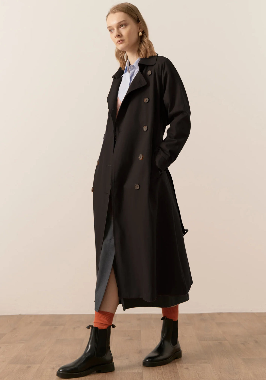 Holland Tencel Trench