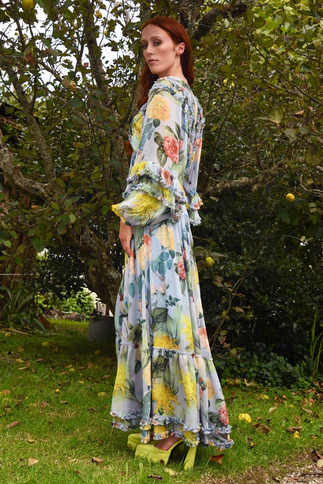 In Frill Bloom Dress