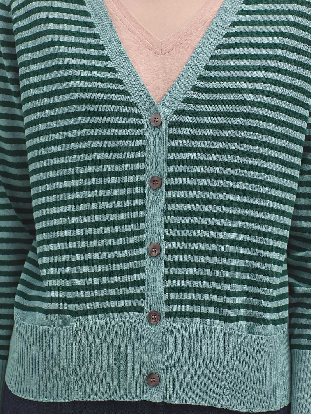 Striped Cardigan