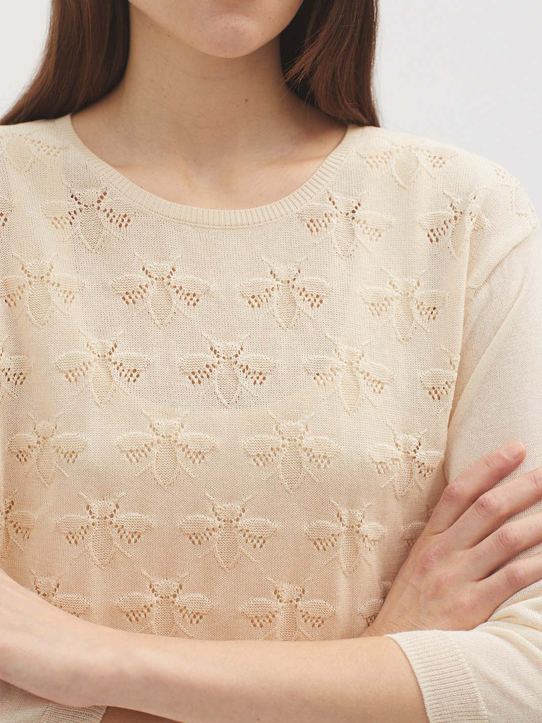 Jacquard Bee Jumper