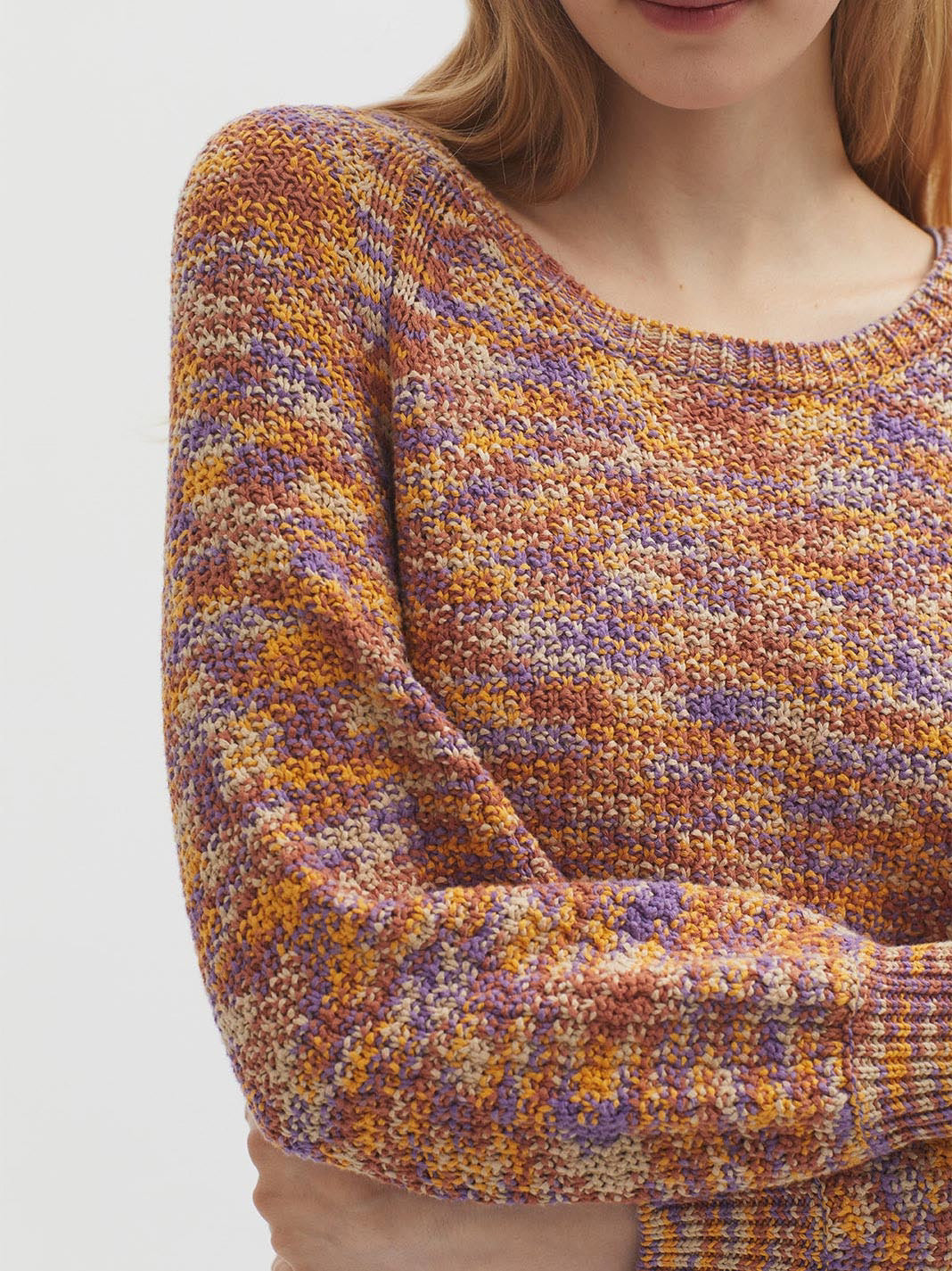 Multicolour Heavy Gauge Sweater