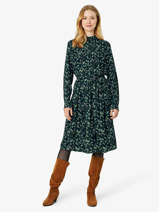 Leaf Moss Lona Dress