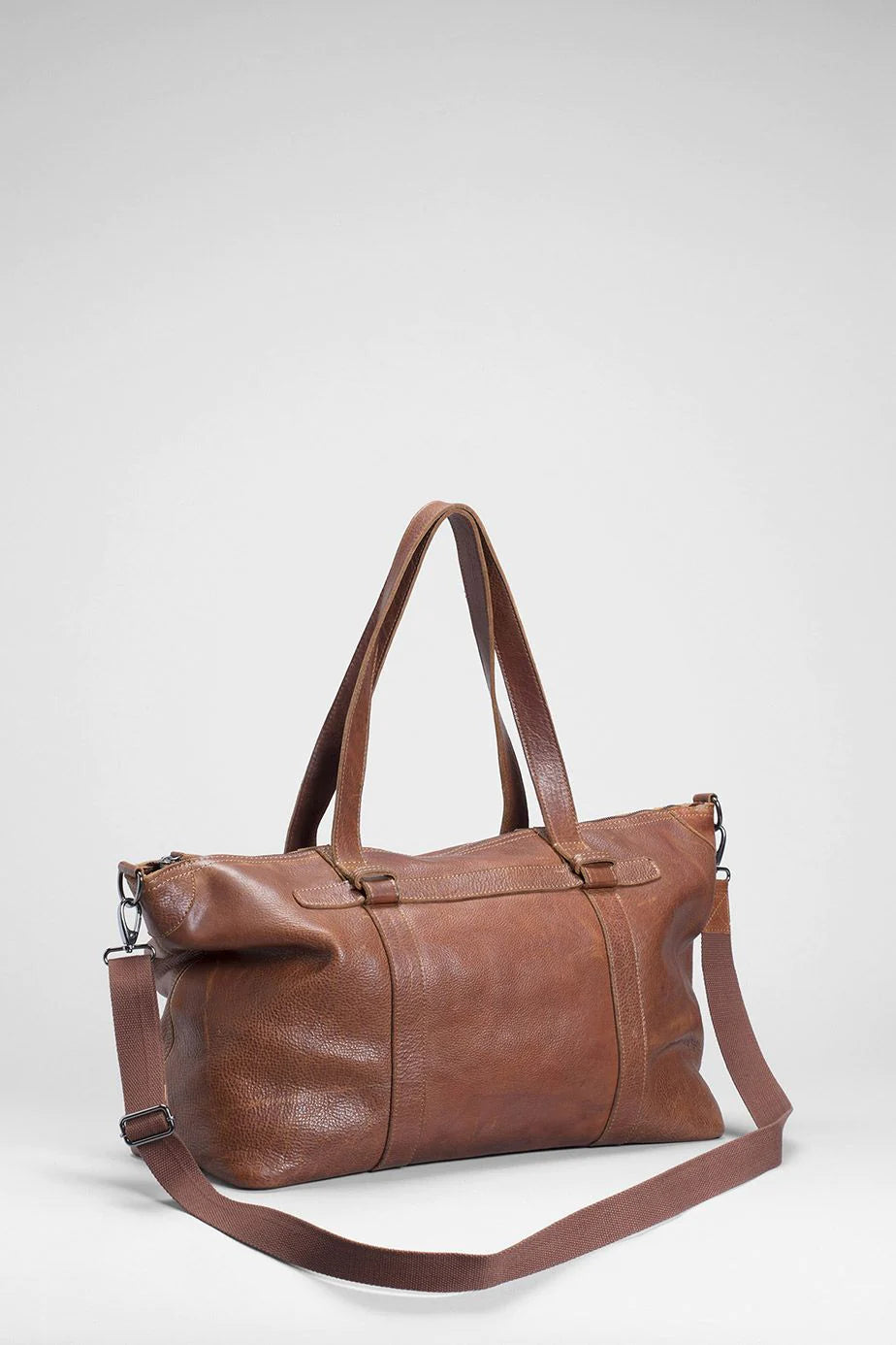 Mand Leather Overnight Bag