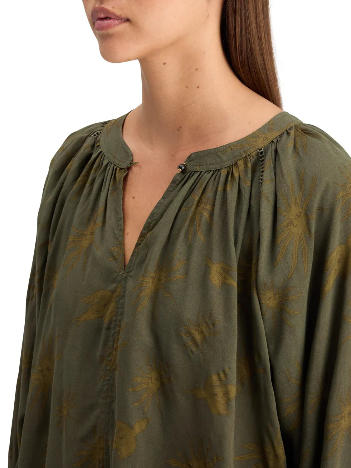 Printed Modal Top