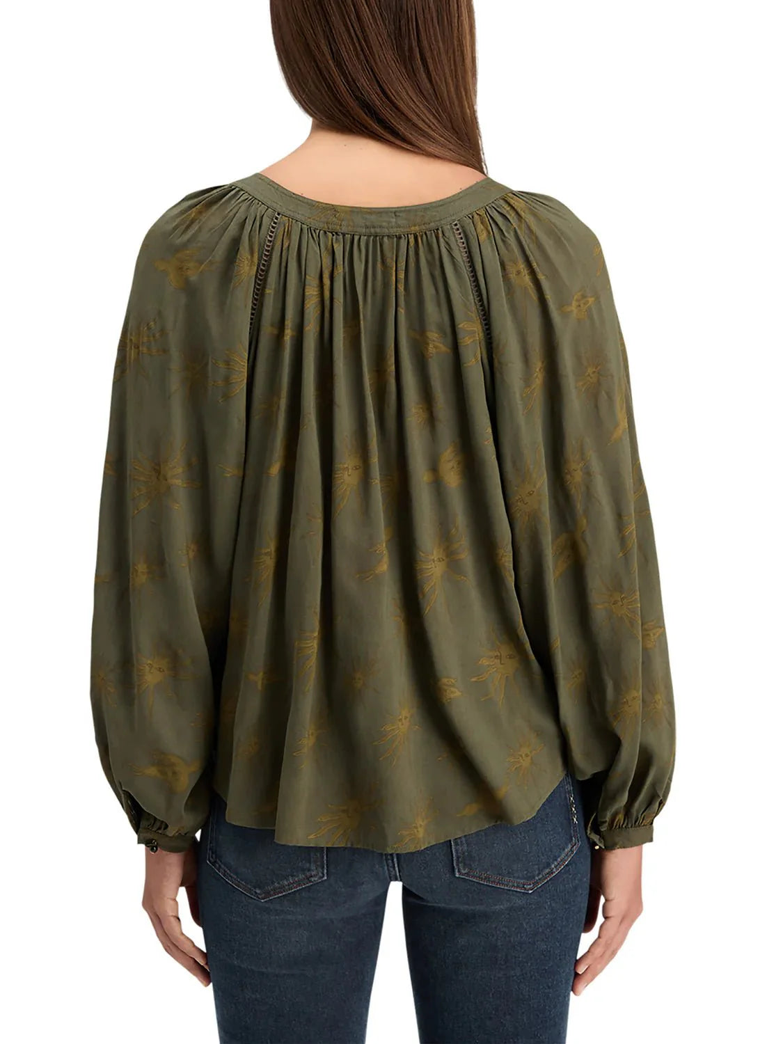 Printed Modal Top
