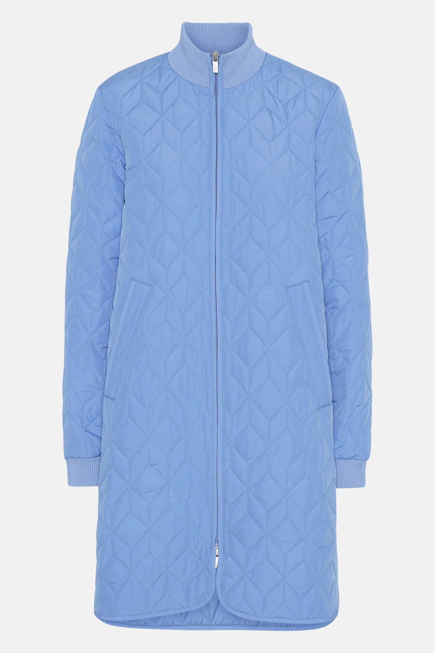 Padded Long Quilt Coat