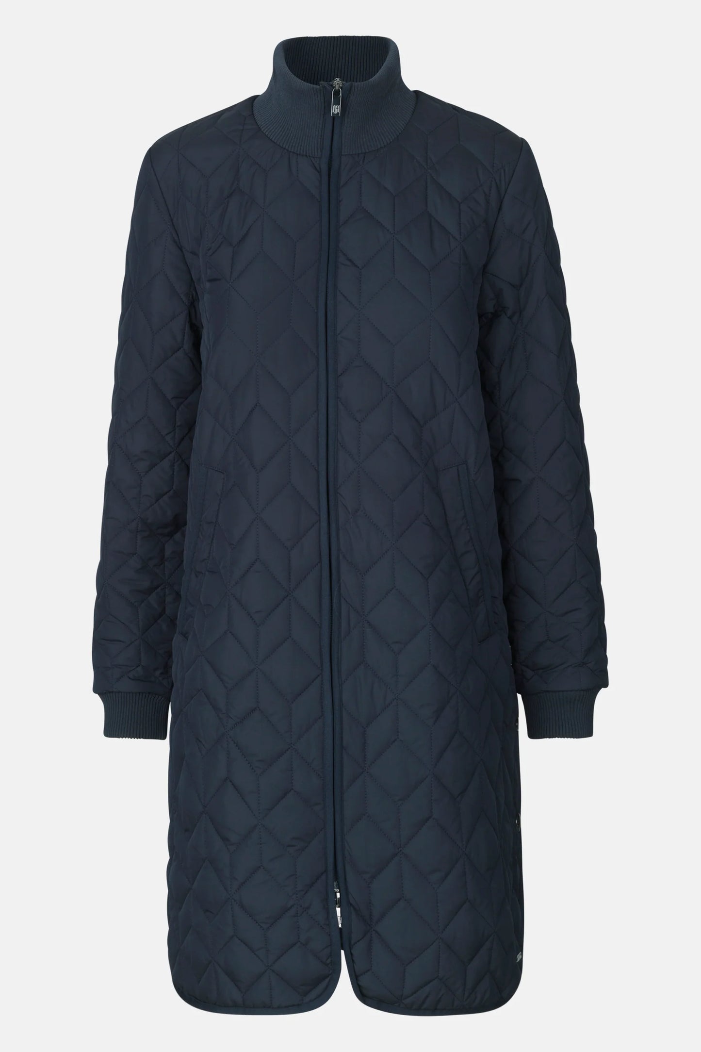 Padded Long Quilt Coat