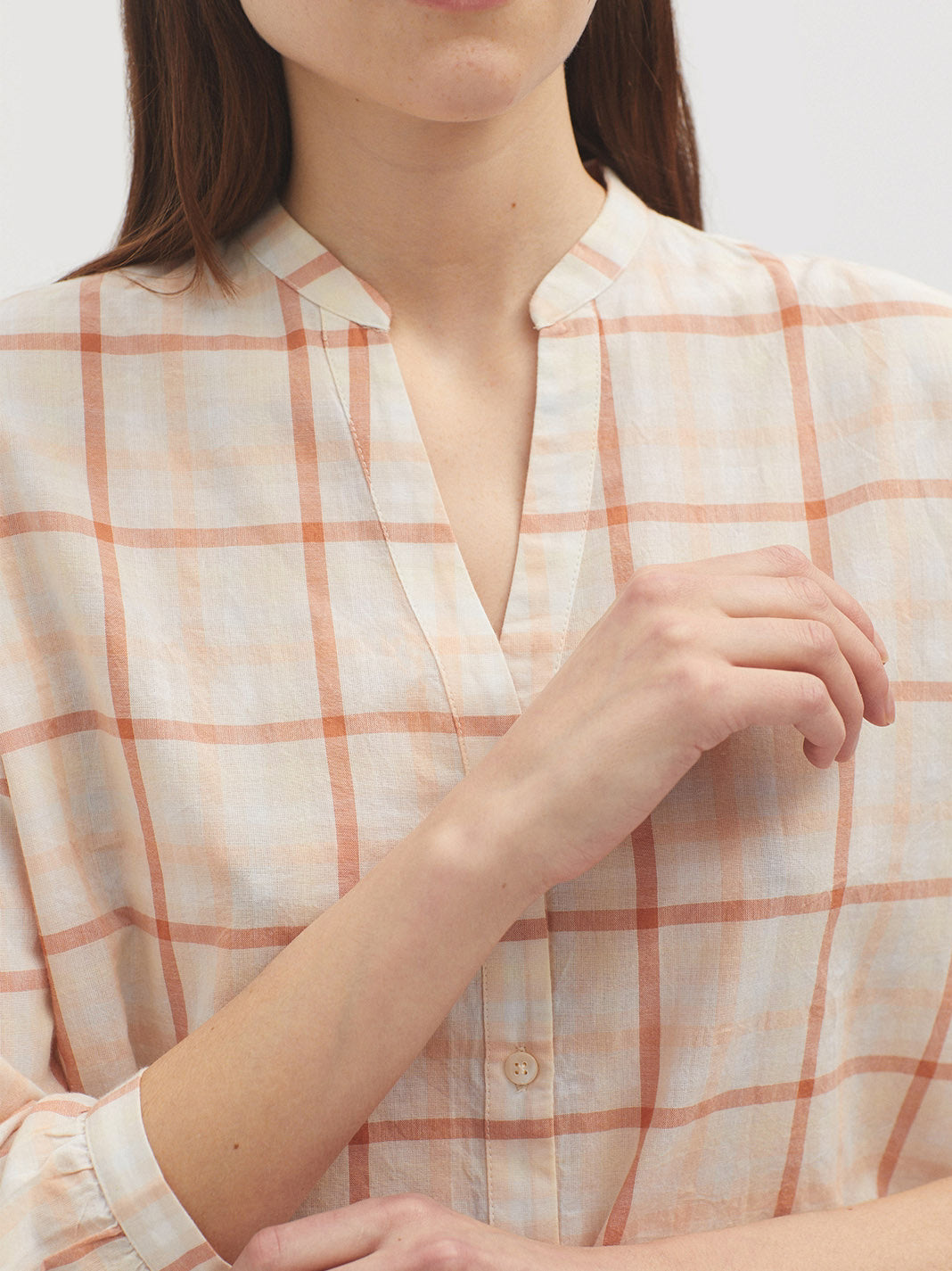 Poplin Checked Shirt